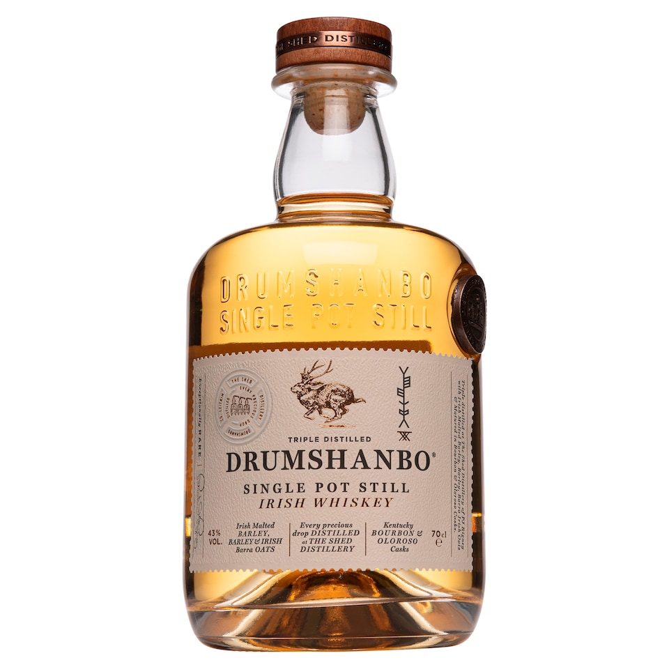 Drumshanbo Single Pot Still Irish Whiskey 70Cl