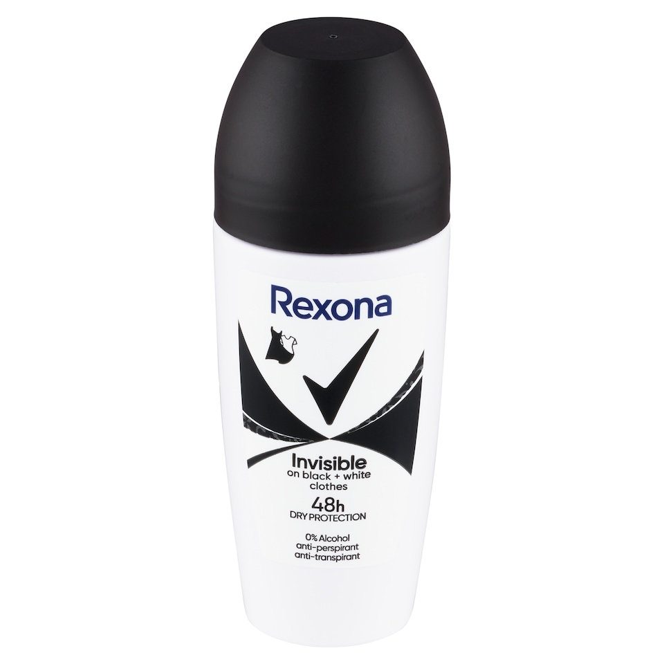 Obrázek 1 pro produkt Rexona Invisible Black+White kuličkový antiperspirant 50ml