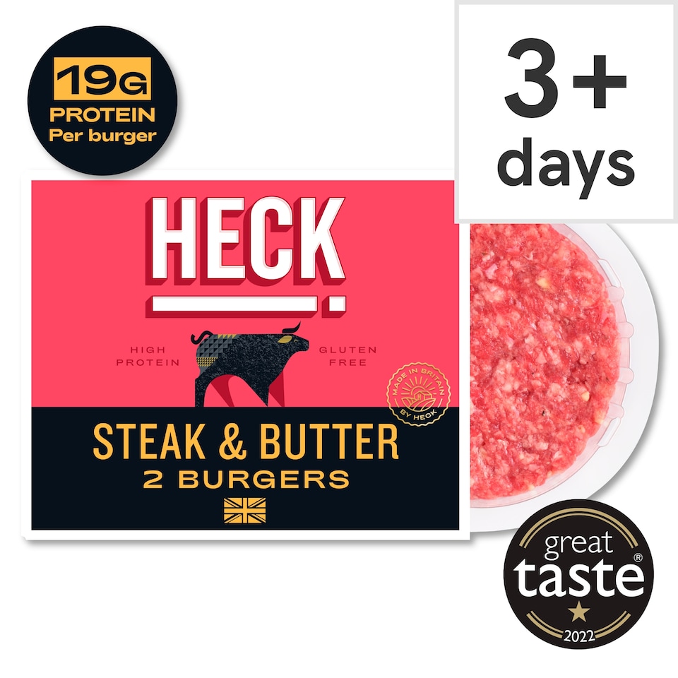 image 1 of Heck Steak & Butter Burger 320G