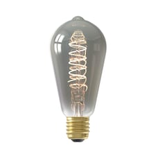 Calex Decorative Titanium E27 Led Rustic Bulb