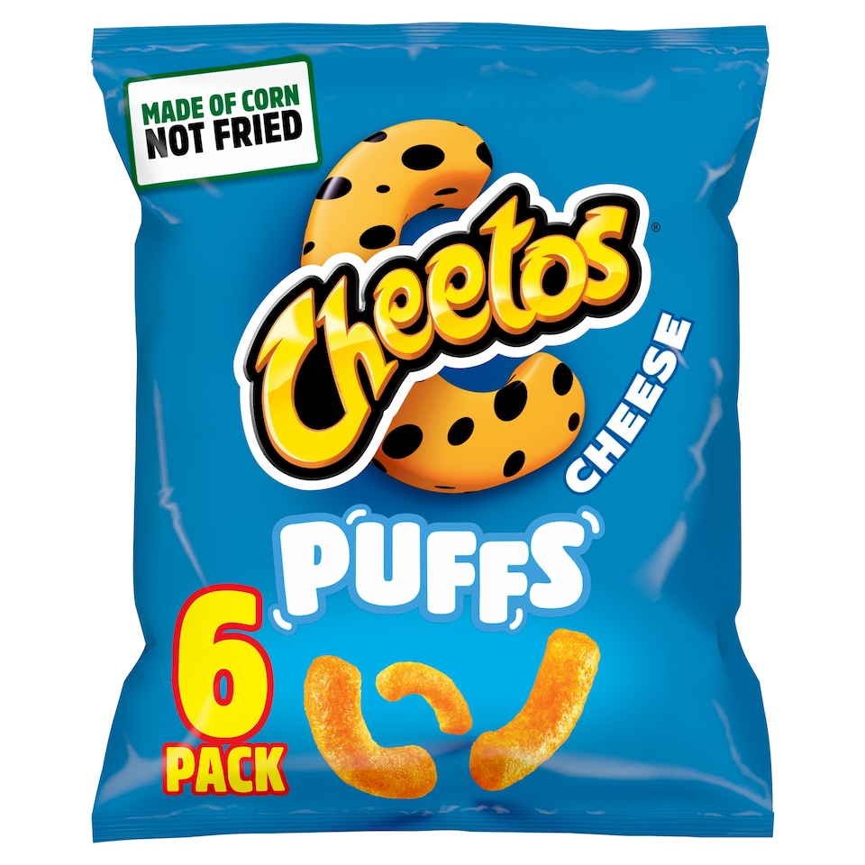 image 1 of Cheetos Puffs Cheese Multipack Snacks 6x13g