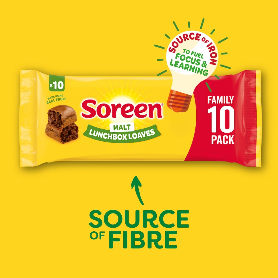 image 1 of Soreen Malt Lunchbox Loaves - Family Pack 10 Pack