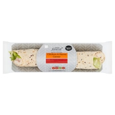 Tesco Finest Bistro Inspired Chicken & Bacon Caesar Wrap