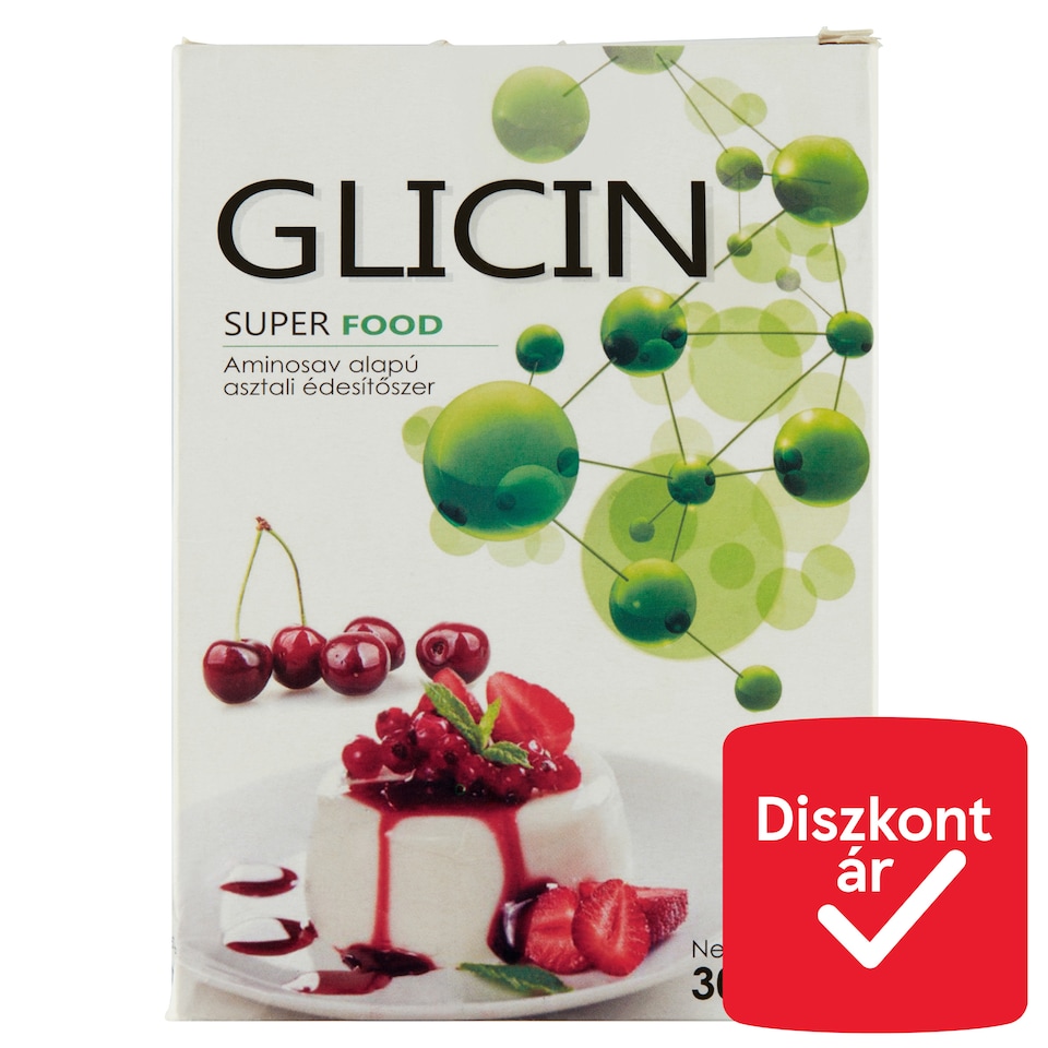 Glicin Superfood aminosav alapú asztali édesítőszer 300 g  1. kép