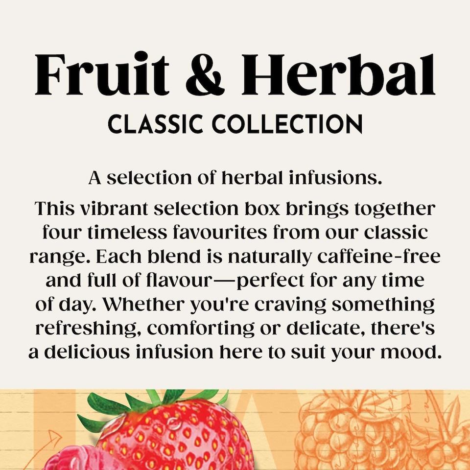 image 1 of TWININGS FRUIT & HERBAL COLLECTION 20 TEABAGS 35G