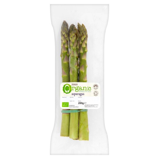 Tesco Organic Asparagus Bundle Each