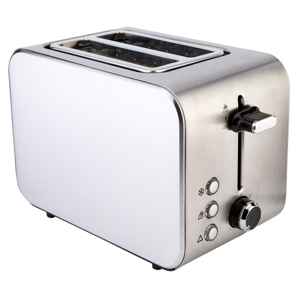 Tesco 2Tss15 2 Slice Stainless Toaster