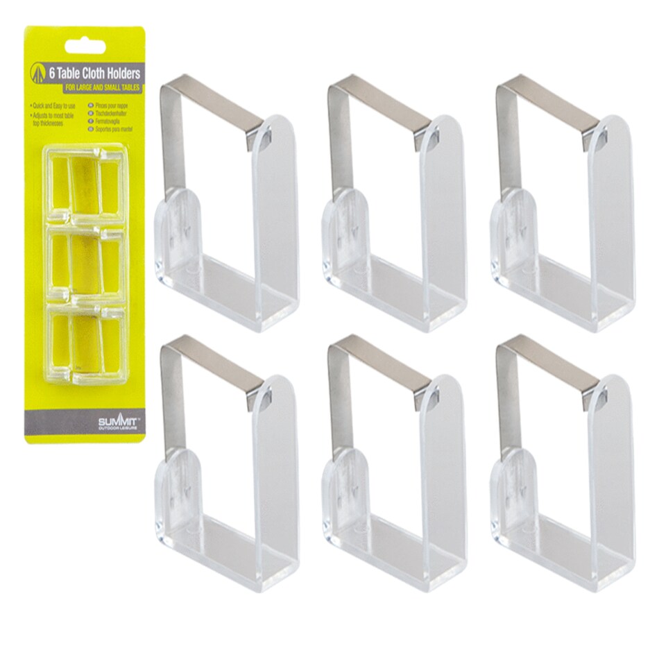 Summit Set Of 6 Table Cloth Holders