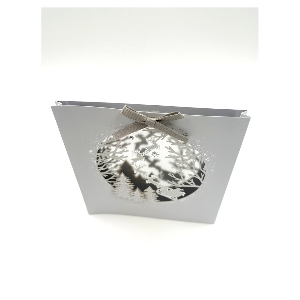 image 1 of Tesco Luxury Santa Sleigh Christmas Cards 5 Pack