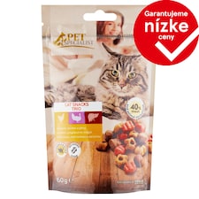 Tesco Pet Specialist Pamlsky s kuracinou, morčacinou a pečeňou 60 g