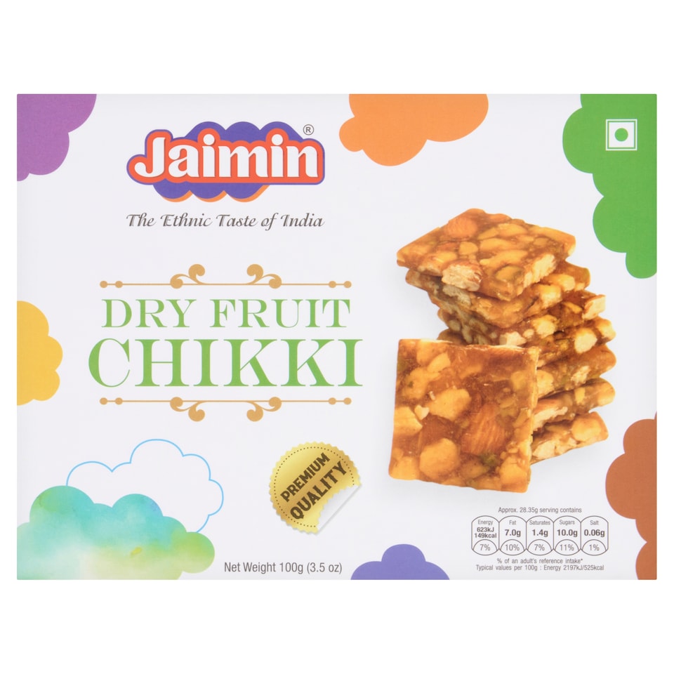 Jaimin Dry Fruit Chikki 100g