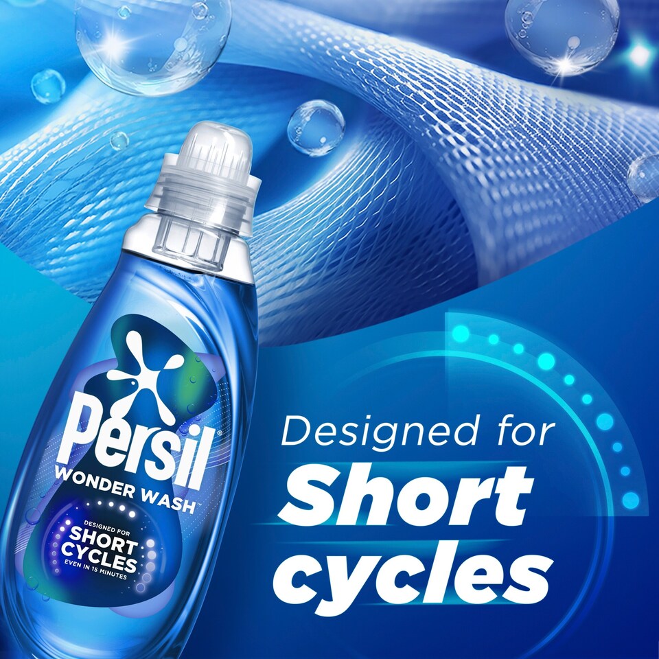 image 1 of Persil Wonder Wash Odour Defy Laundry Detergent 31 Washes 837ml