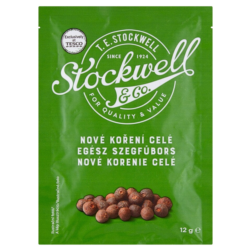 Stockwell & Co. szárított, egész szegfűbors 12 g