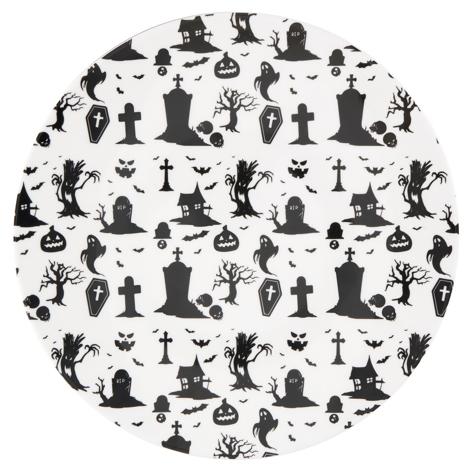 F&F Home Cemetery Dinner Plate