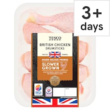 Tesco Slower Grown Chicken Thighs 600g