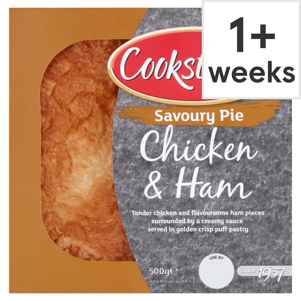 Cookstown Savoury Pie Chicken & Ham 500g