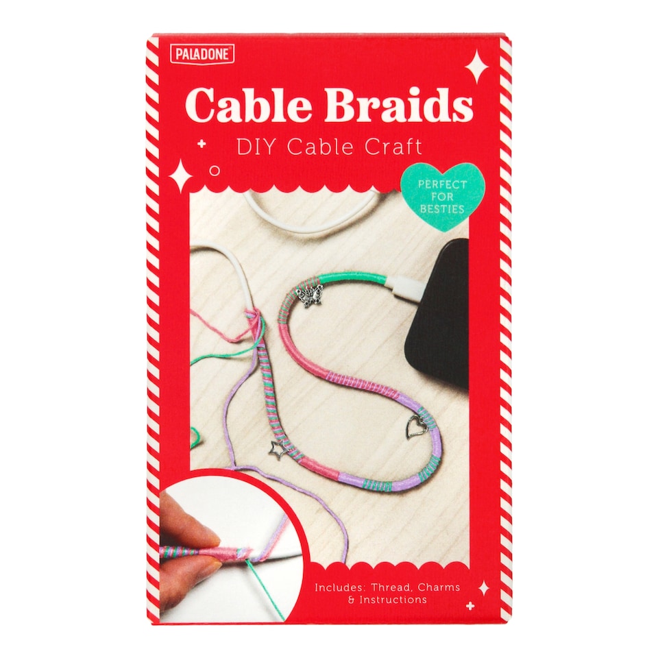 image 1 of Phone Cable Braids Christmas Gift