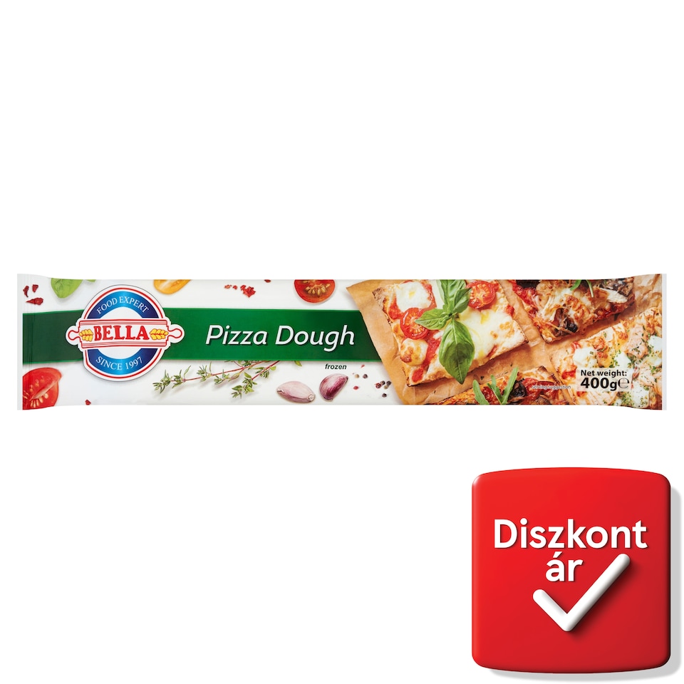 Bella gyorsfagyasztott készre nyújtott pizza tészta 400 g