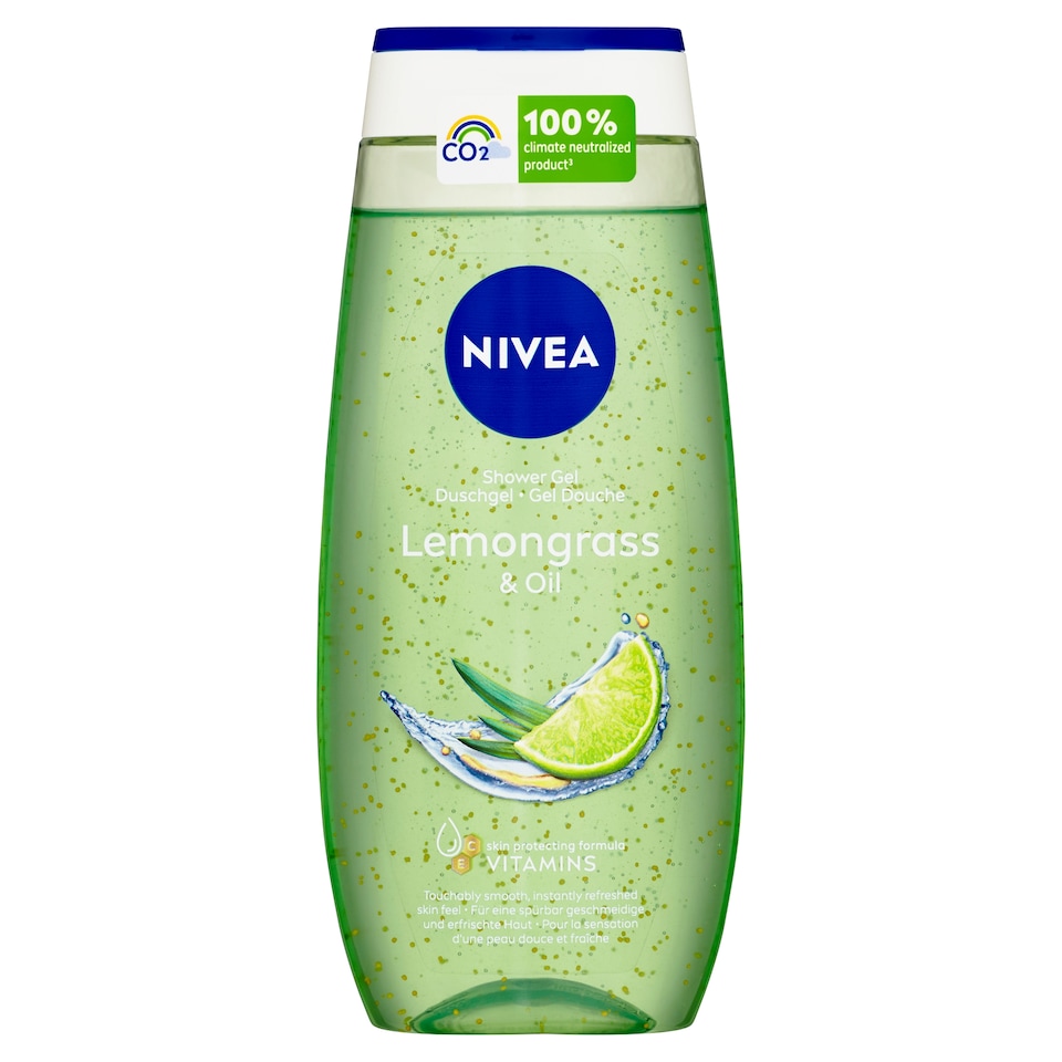 Obrázek 1 pro produkt Nivea Lemongrass & Oil Osvěžující sprchový gel 250ml