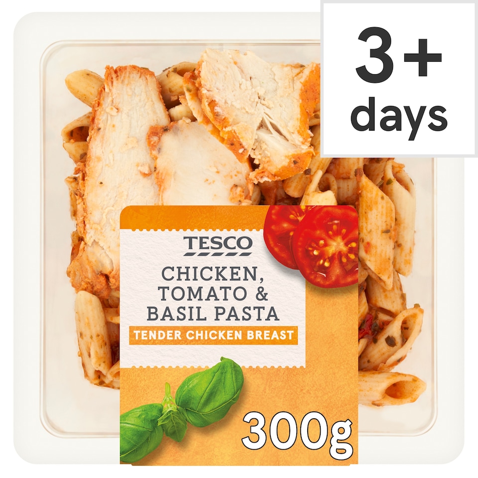 Tesco Chicken, Tomato & Basil Pasta 300g