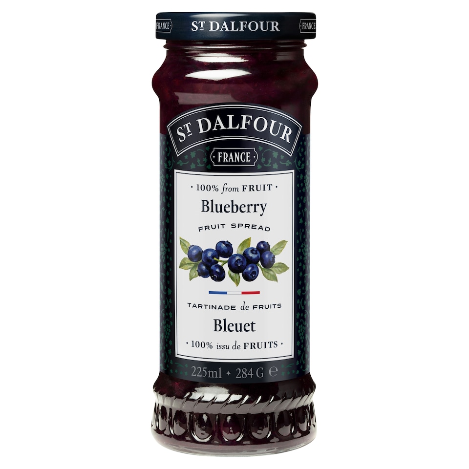 St Dalfour Blueberry Spread 284g