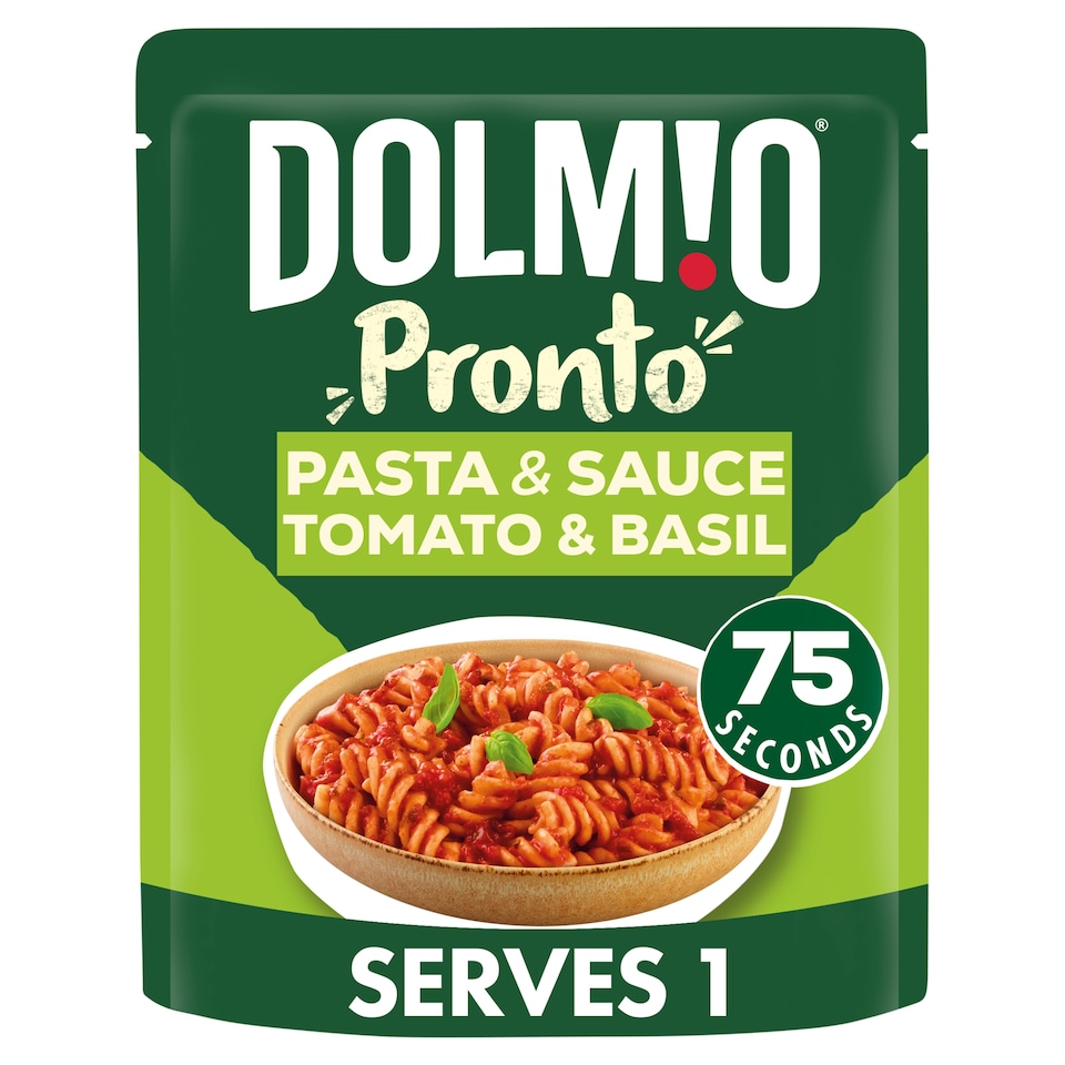 image 1 of Dolmio Pronto Pasta & Sauce - Tomato & Basil 200g