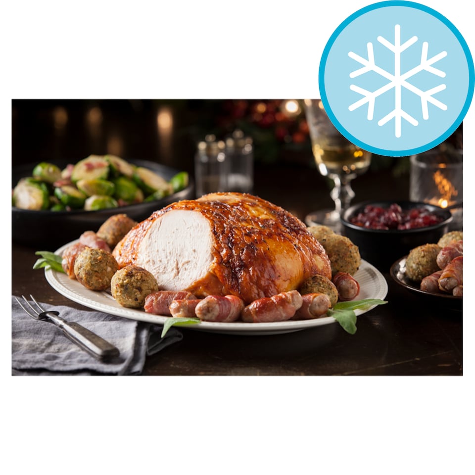 Tesco Frozen Medium Turkey Breast Crown 2.0-2.3Kg