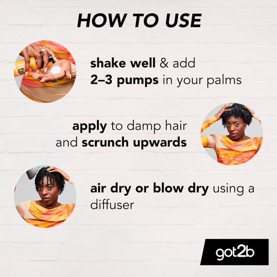 image 1 of got2b CURLZ Flexible Curl Mousse 200ml