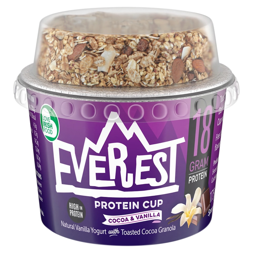 Everest Granola Cup Cocoa And Vanilla 175G