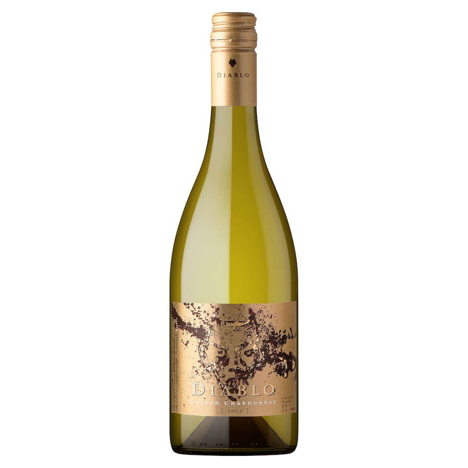 image 1 of Diablo Golden Chardonnay White Wine 75Cl
