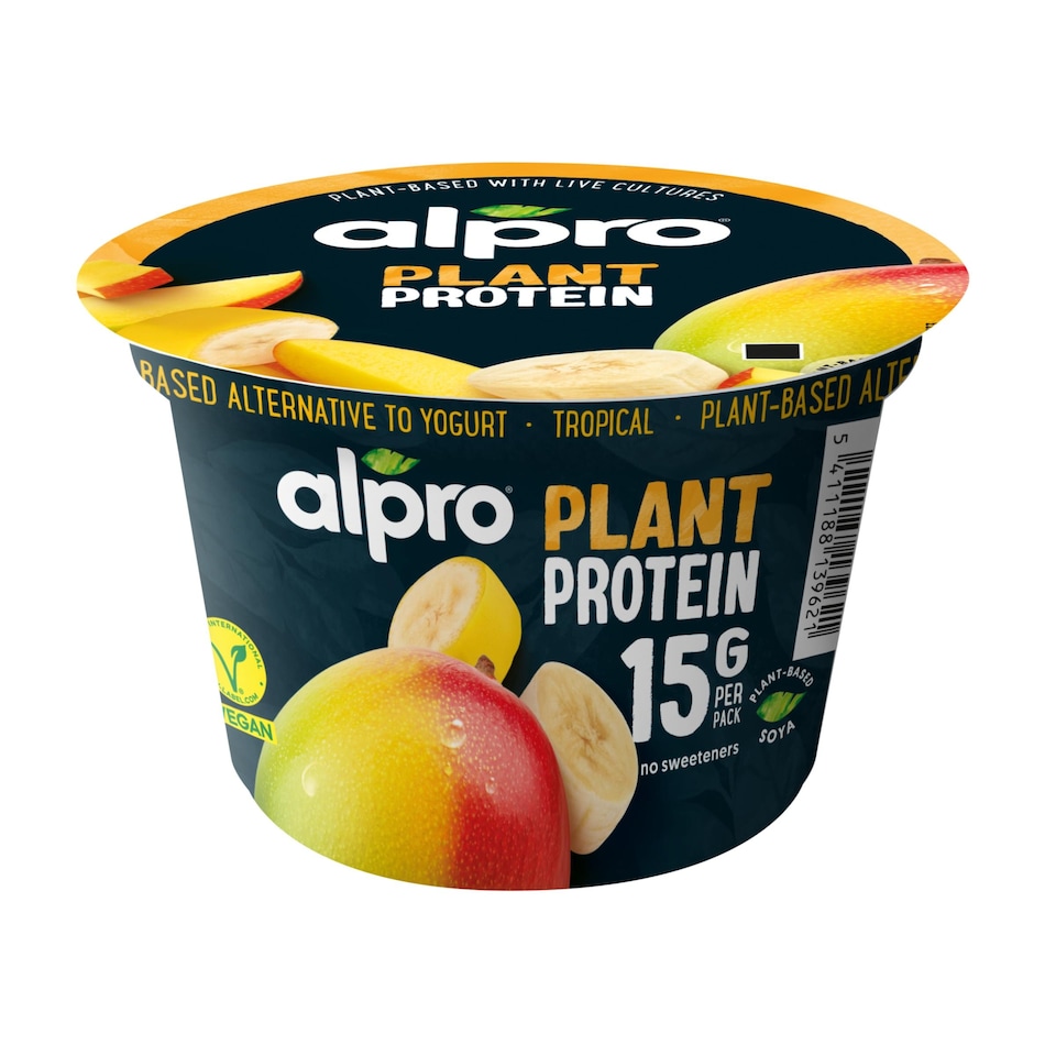 ALPRO Soy fermented product, mango-banana 200g