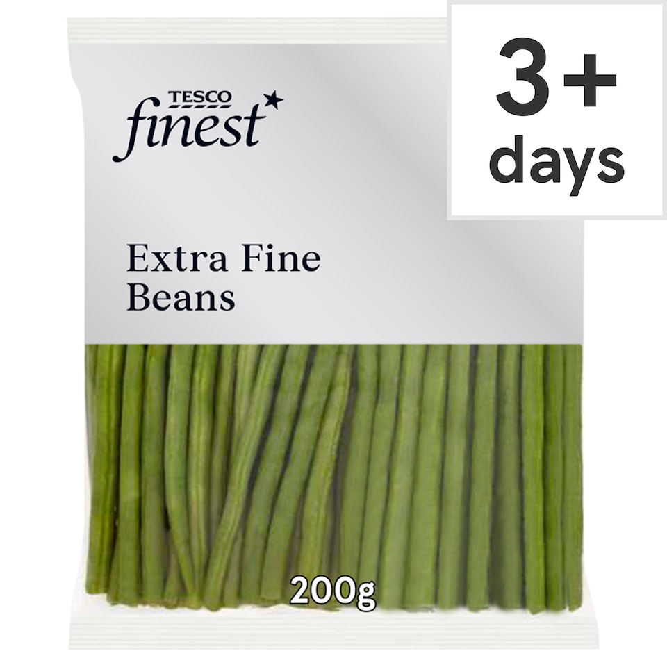 image 1 of Tesco Finest Extra Fine Beans 200g (C) 