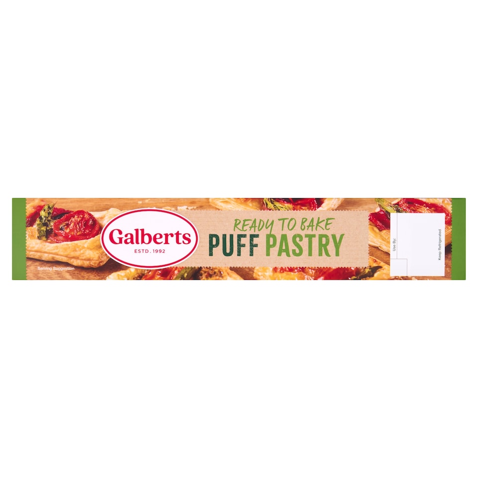 Galberts Ready Rolled Puff Pastry 320G