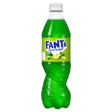  Fanta Zero Sugar Apple Soft Drink 500ml.