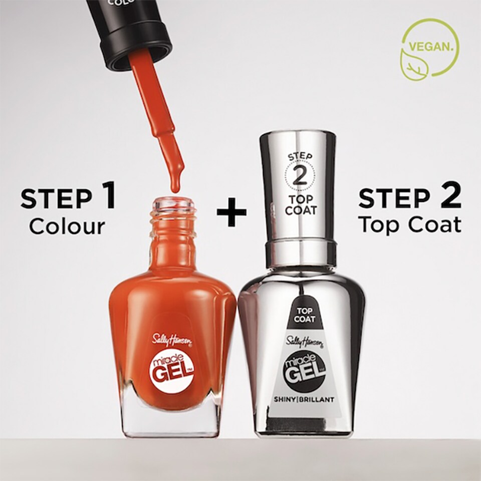 image 1 of Sally Hansen Miracle Gel Nail Polish - 340 Party of Hue 14.7ML
