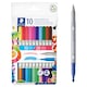 image 2 of Staedtler Double-Ended Fibre Tips 10pk