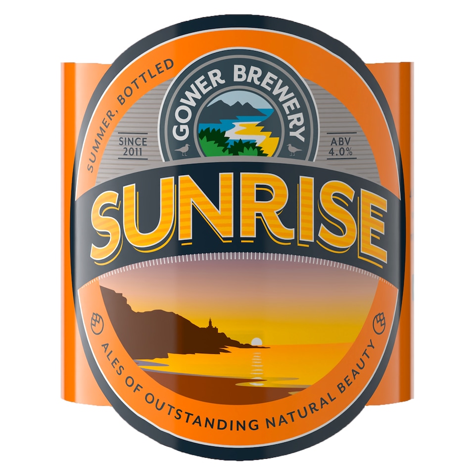 image 1 of Gower Sunrise Beer 500ml