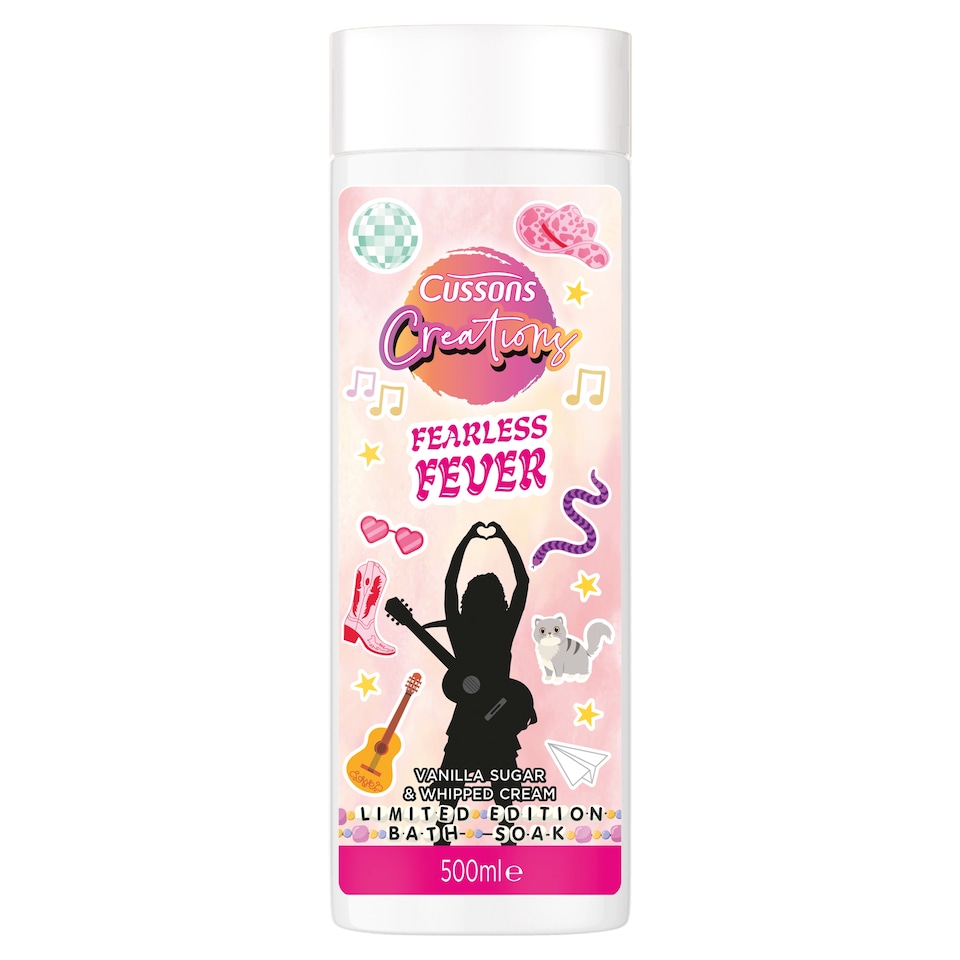 CUSSONS CREATIONS BATH LIQUID FEARLESS FEVER 500ML