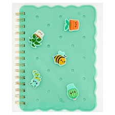 Spiral Notebook 80 Sheets & Pins Set