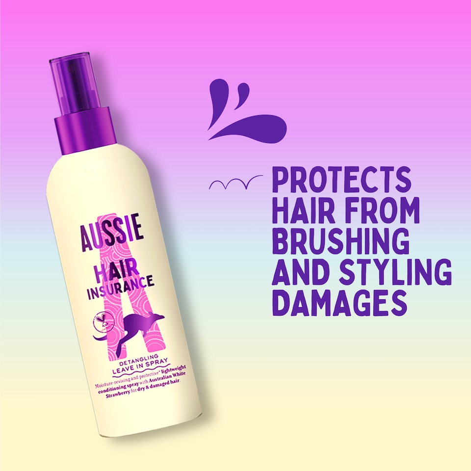 image 1 of Aussie Hair Insurance Leave-In Conditioner 250ml