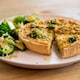 image 2 of Higgidy Garlic-Roasted Broccoli & Vintage Cheddar Quiche 400g