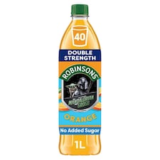 Robinsons Double Strength Orange No Added Sugar Squash 1L