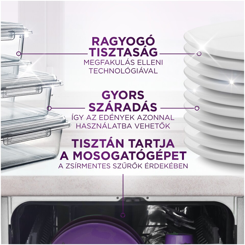 Jar Our 30 Minute Miracle Platinum Plus Mosogatókapszula, 31 db  1. kép