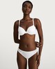 image 1 of F&F 3-Pack Lace Trim High Leg Knickers in White