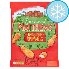 Bernard Matthews 9 Golden Turkey Drummers 450g