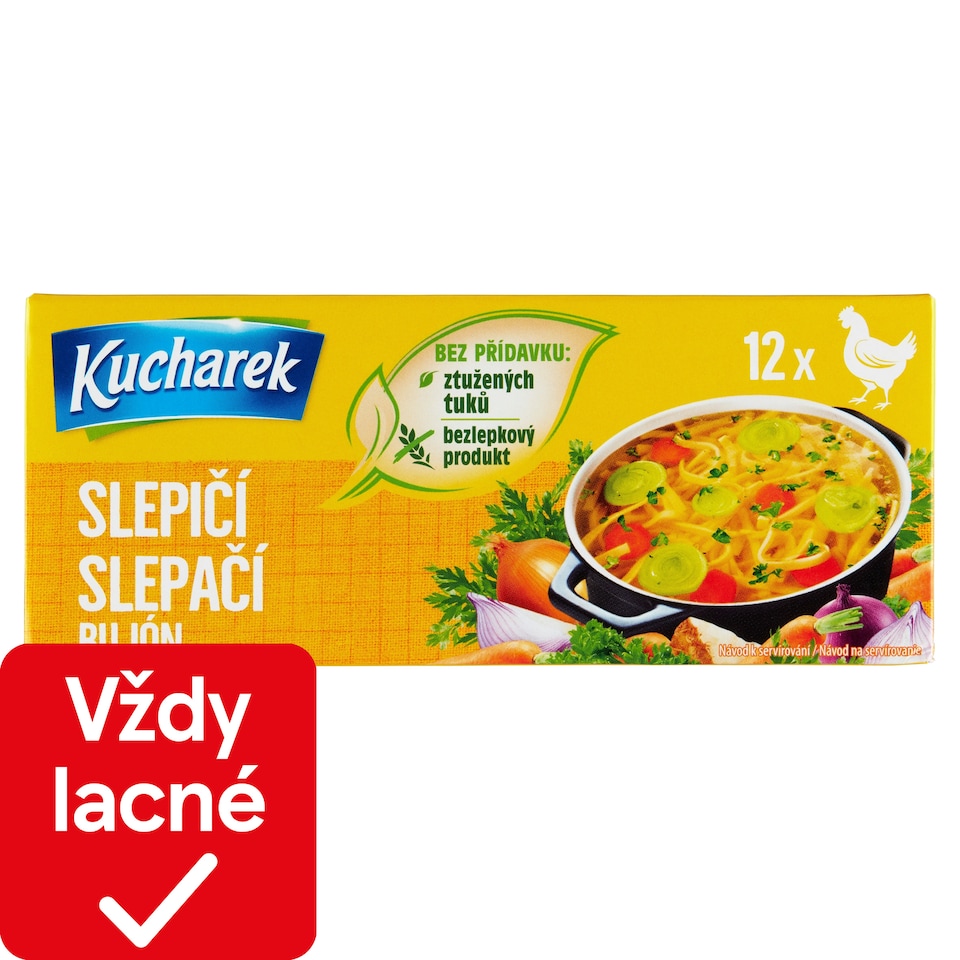 Kucharek Chicken Broth 12 x 10 g (120 g)