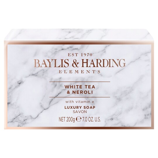 Baylis & Harding White Tea & Neroli Luxury Soap 200G Tesco Groceries