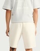 image 3 of F&F Active EVERYHOUR Cotton Rich Drawstring Shorts in Cream