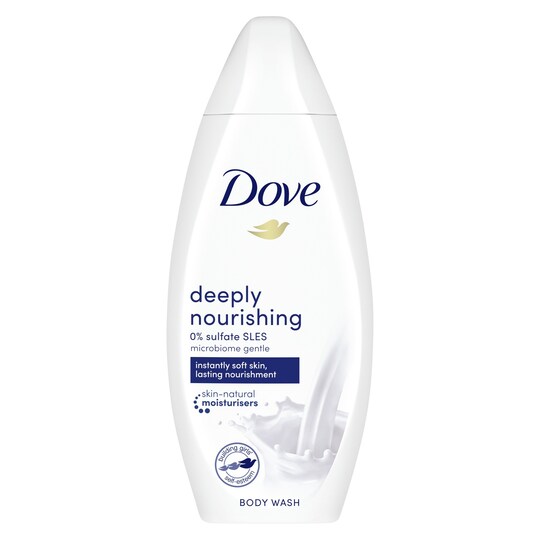 Dove Deeply Nourishing Body Wash 55Ml Tesco Groceries