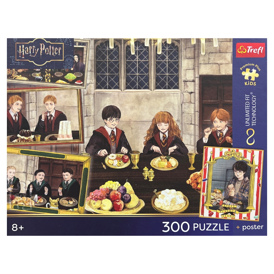 Trefl Harry Potter Puzzle 60 x 40 cm 300 pcs + Poster 